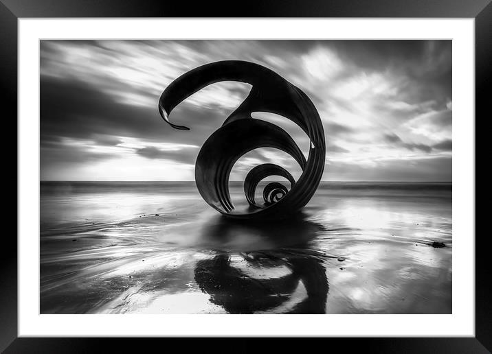 Marys Shell Cleveleys Framed Mounted Print by Jed Pearson
