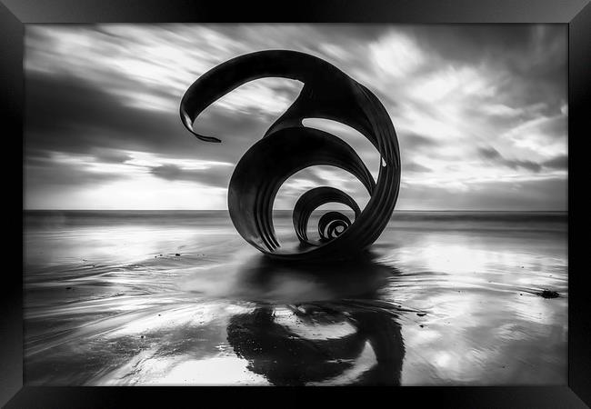 Marys Shell Cleveleys Framed Print by Jed Pearson