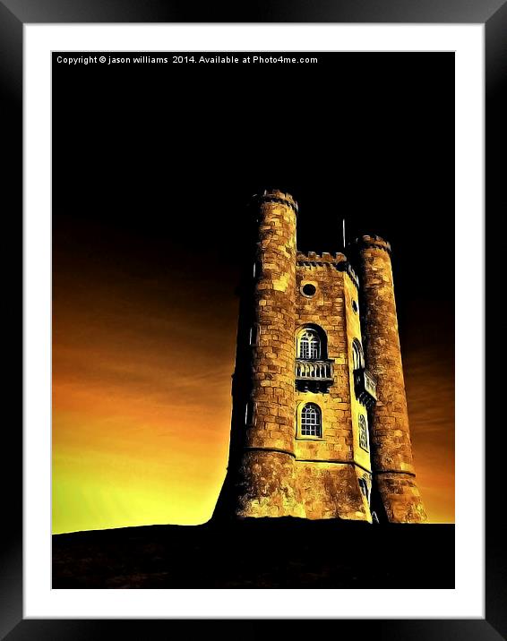 Broadway Tower Framed Mounted Print by Jason Williams