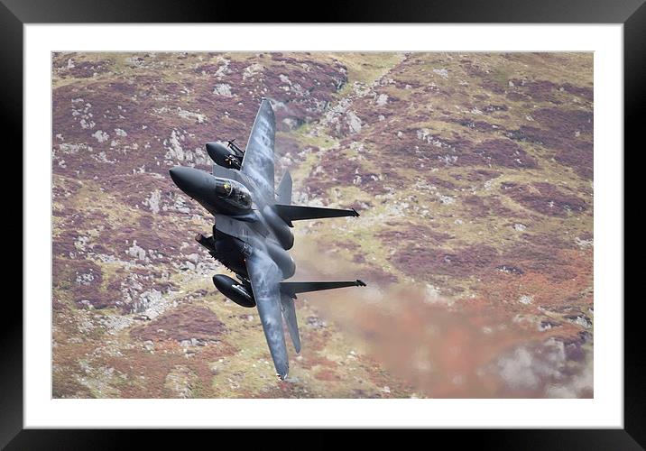 F15 - Eagle Framed Mounted Print by Rory Trappe