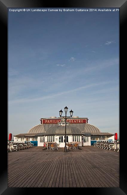 Cromer Pier, Norfolk Framed Print by Graham Custance