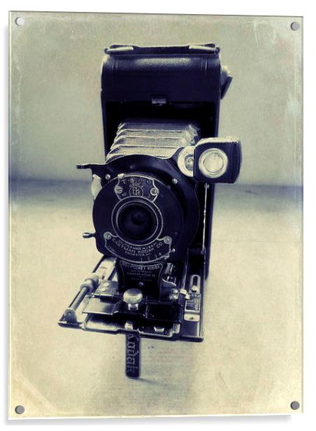 No.1 Pocket Kodak Acrylic by Heather Newton