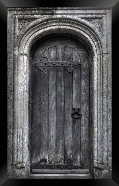 The Door to... Framed Print by frank martyn