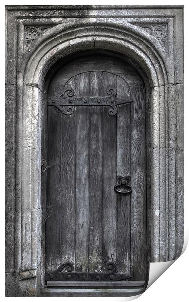 The Door to... Print by frank martyn