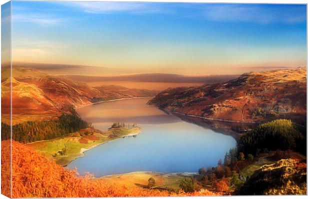 Serenity over Haweswater Canvas Print by Robert Fielding