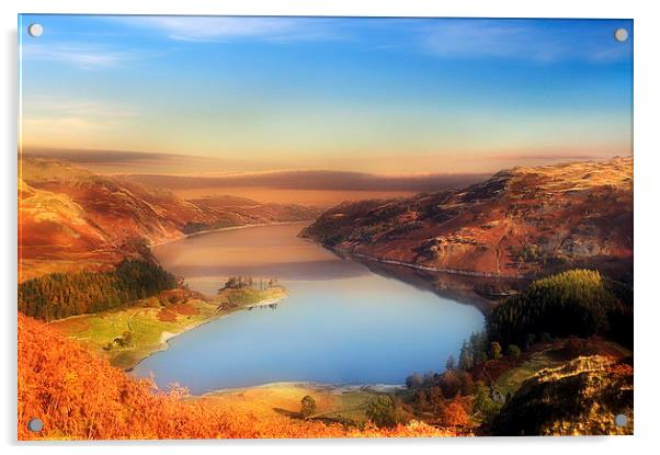 Serenity over Haweswater Acrylic by Robert Fielding