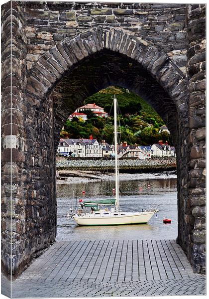 A picturesque archway in Wales Canvas Print by Frank Irwin