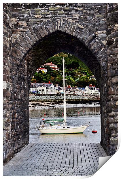 A picturesque archway in Wales Print by Frank Irwin