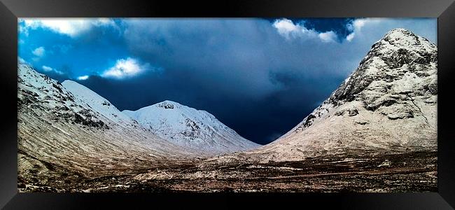A Scottish Winter Framed Print by Andy Freeman