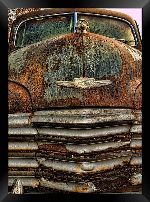 48 Chevy Framed Print by Graham Moore