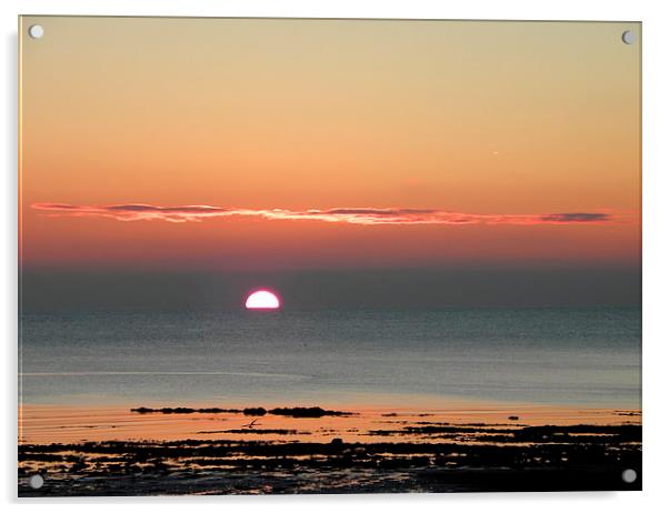 Sunrise Douglas Bay Acrylic by Ralph Jackson