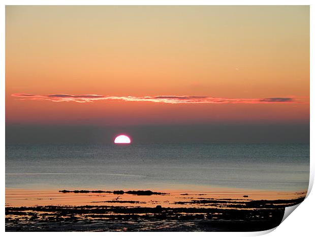 Sunrise Douglas Bay Print by Ralph Jackson