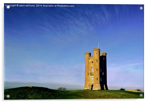 Broadway Tower (#1 Colour) Acrylic by Jason Williams