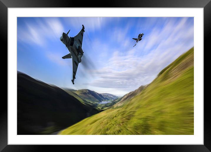 Typhoons Framed Mounted Print by Oxon Images
