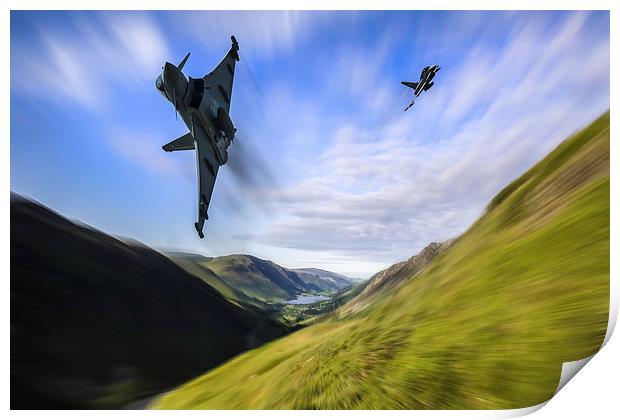 Typhoons Print by Oxon Images