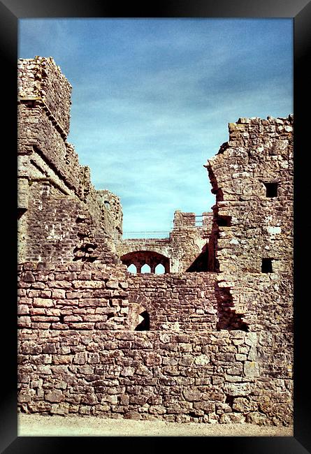 Pembroke Castle Wales Framed Print by Carole-Anne Fooks