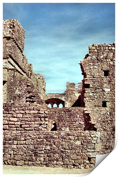 Pembroke Castle Wales Print by Carole-Anne Fooks