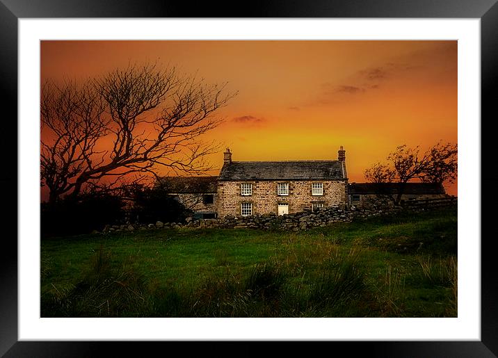 Country life on Hadrian s wall Framed Mounted Print by Robert Fielding