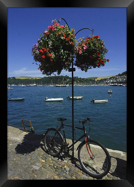 JST2946 Bikes, Baskets and Boats Framed Print by Jim Tampin