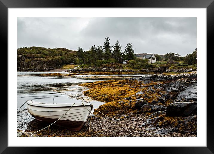 The Bay - Drumbuie, Scotland Framed Mounted Print by David Lewins (LRPS)