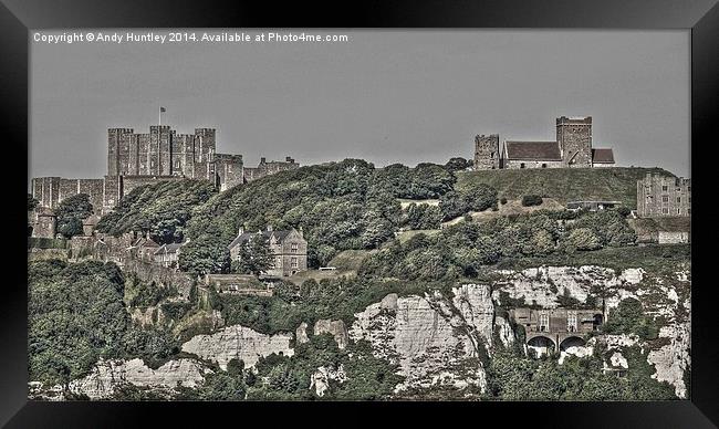 Dover Castle Framed Print by Andy Huntley