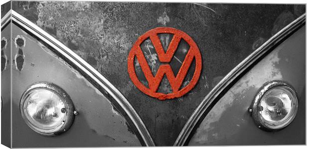VW logo Canvas Print by Andy Huntley