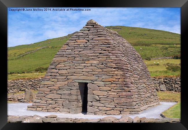 Gallarus Oratory Framed Print by Jane McIlroy