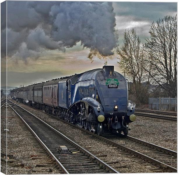 Sir Nigel Gresley (2) Canvas Print by Geoff Storey