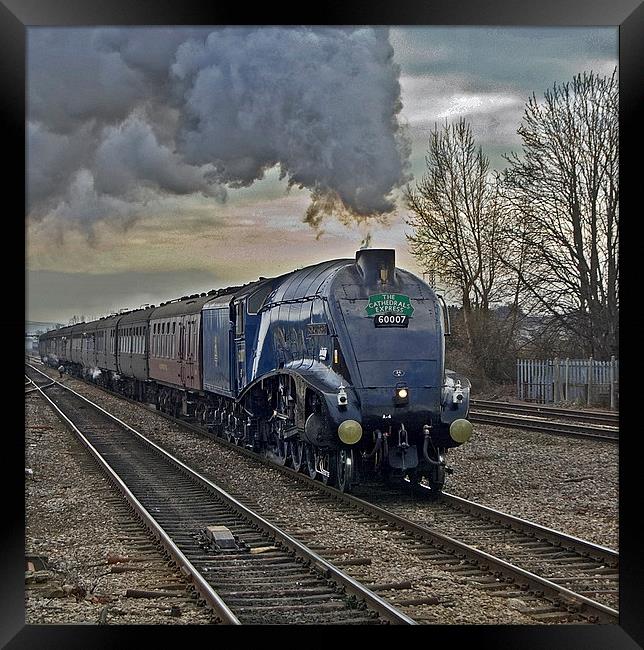 Sir Nigel Gresley (2) Framed Print by Geoff Storey