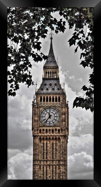 Big Ben Framed Print by Andy Huntley