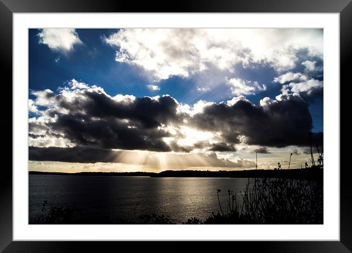 Falmouth Bay Framed Mounted Print by keith sutton
