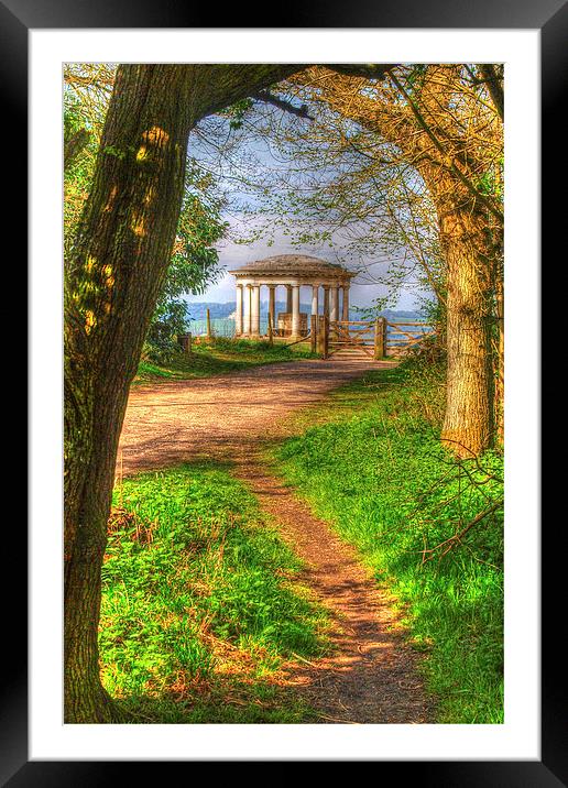 Reigate Hill Framed Mounted Print by Andy Huntley