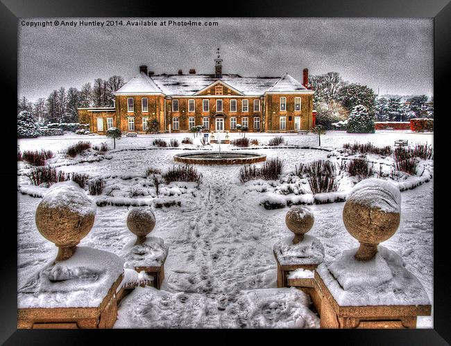 Reigate Priory in Winter Framed Print by Andy Huntley