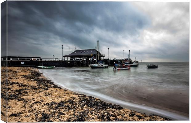 Broadstairs harbour Canvas Print by Thanet Photos