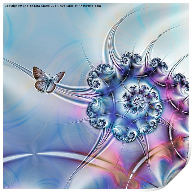 Butterfly Heaven Print by Sharon Lisa Clarke