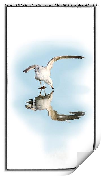 Reflection in Ice Print by Betty LaRue