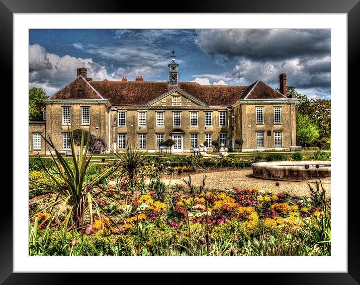 Reigate Priory Framed Mounted Print by Andy Huntley