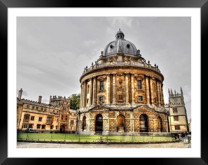 Bodleian Library Framed Mounted Print by Andy Huntley