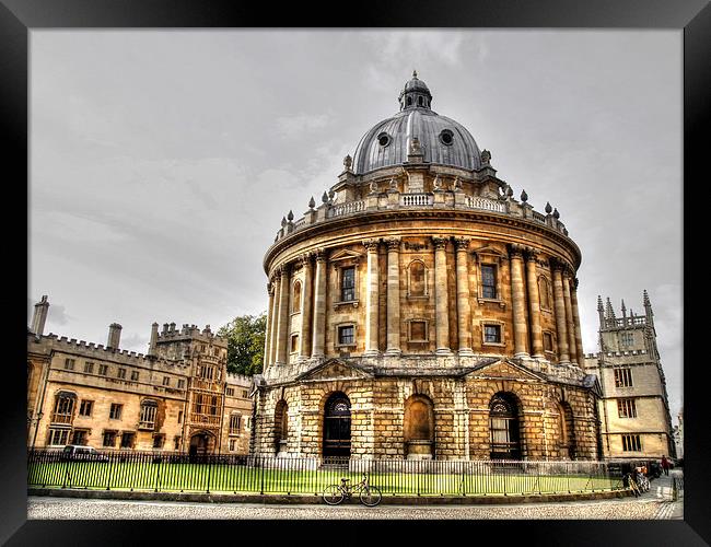 Bodleian Library Framed Print by Andy Huntley