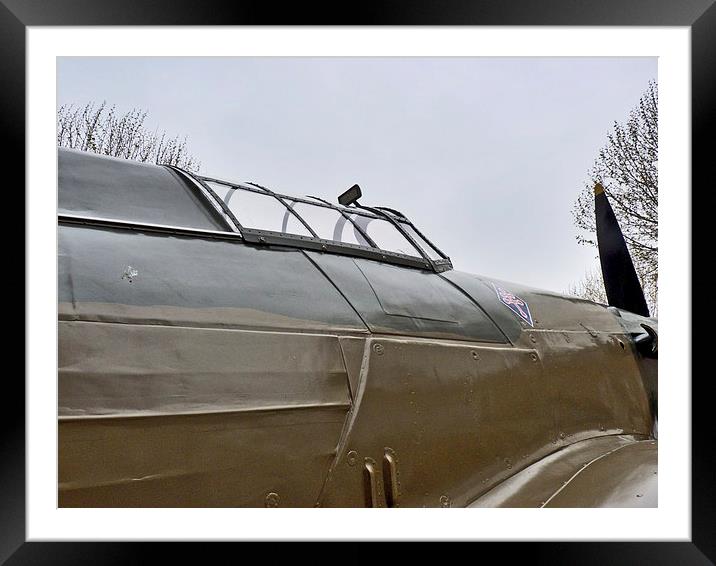 Hawker Hurricane Framed Mounted Print by Robert Gipson