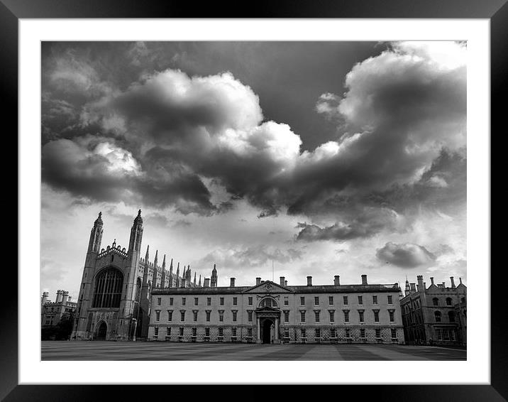 Kings College Cambridge Framed Mounted Print by Andy Huntley