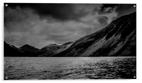 Wastwater mono Acrylic by Sean Wareing