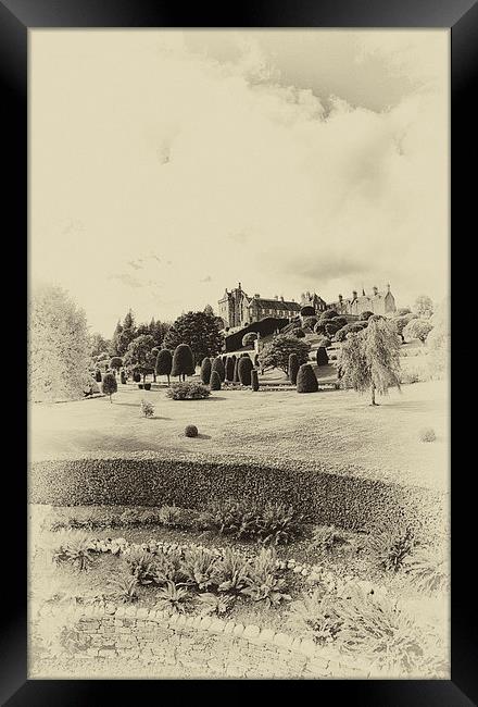 Castle Gardens Framed Print by Fraser Hetherington