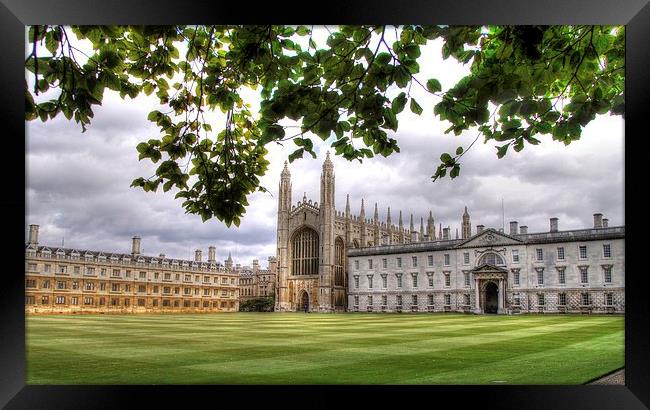 Kings College Cambridge Framed Print by Andy Huntley