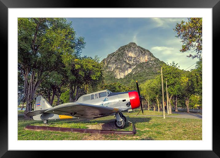 Wing 5 Thailand Framed Mounted Print by Adrian Evans