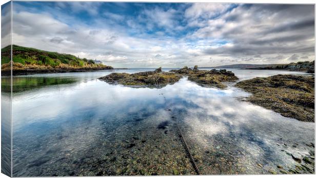 Bull Bay Anglesey Canvas Print by Adrian Evans