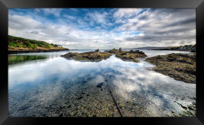Bull Bay Anglesey Framed Print by Adrian Evans