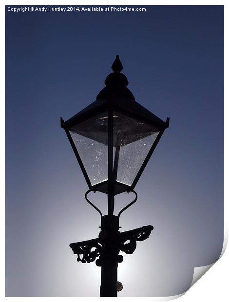 Lamp Light Print by Andy Huntley