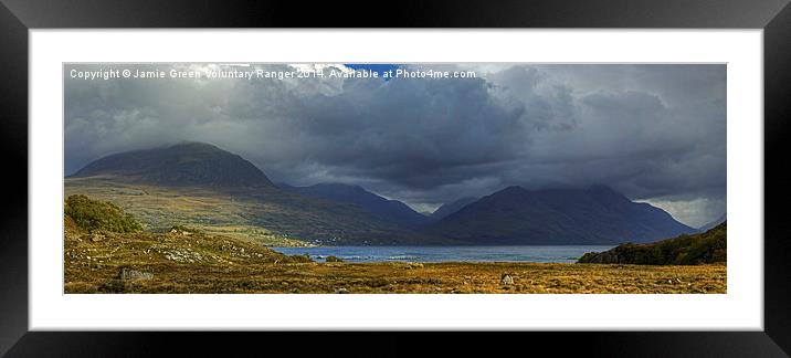 Clouds Over Torridon Framed Mounted Print by Jamie Green