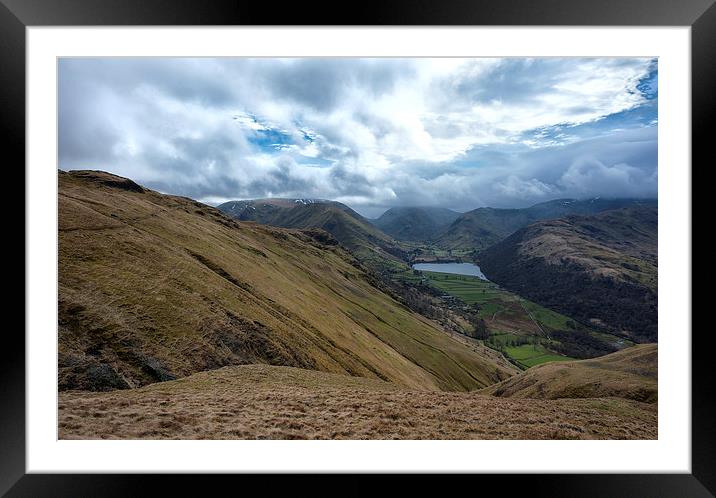 Brothers Water Lake District England Framed Mounted Print by Greg Marshall